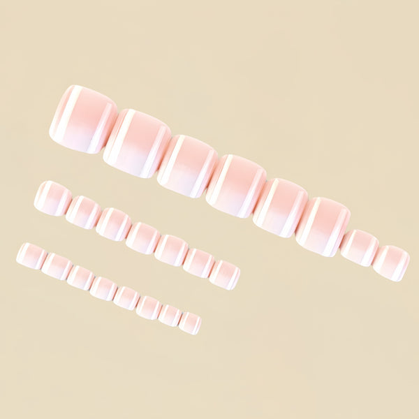 Pedicure fake nail