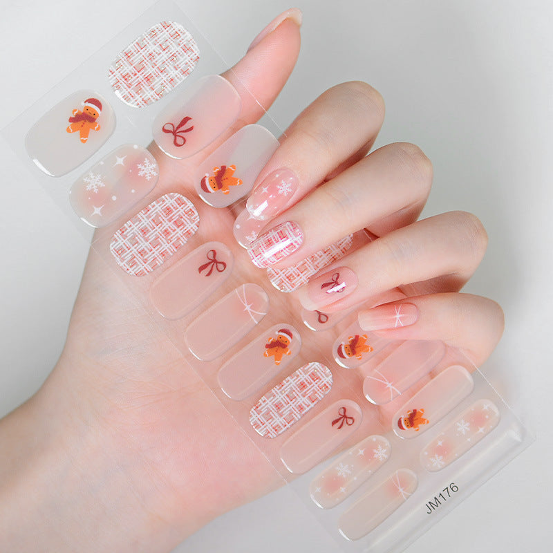 Semi-cured Gel Nail Stickers JM-176