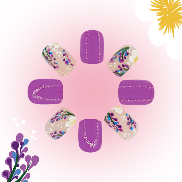 24pcs/Set Press On Nails