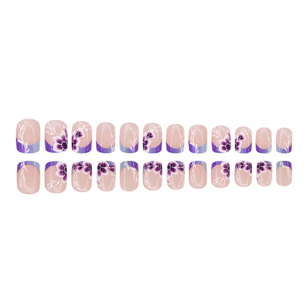 24pcs/Set Press On Nails
