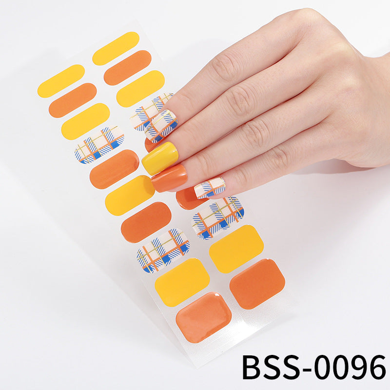 Salon-Quality Gel Nails Strips BSS-0096