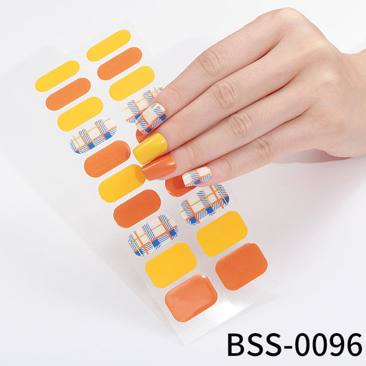 Salon-Quality Gel Nails Strips BSS-0096