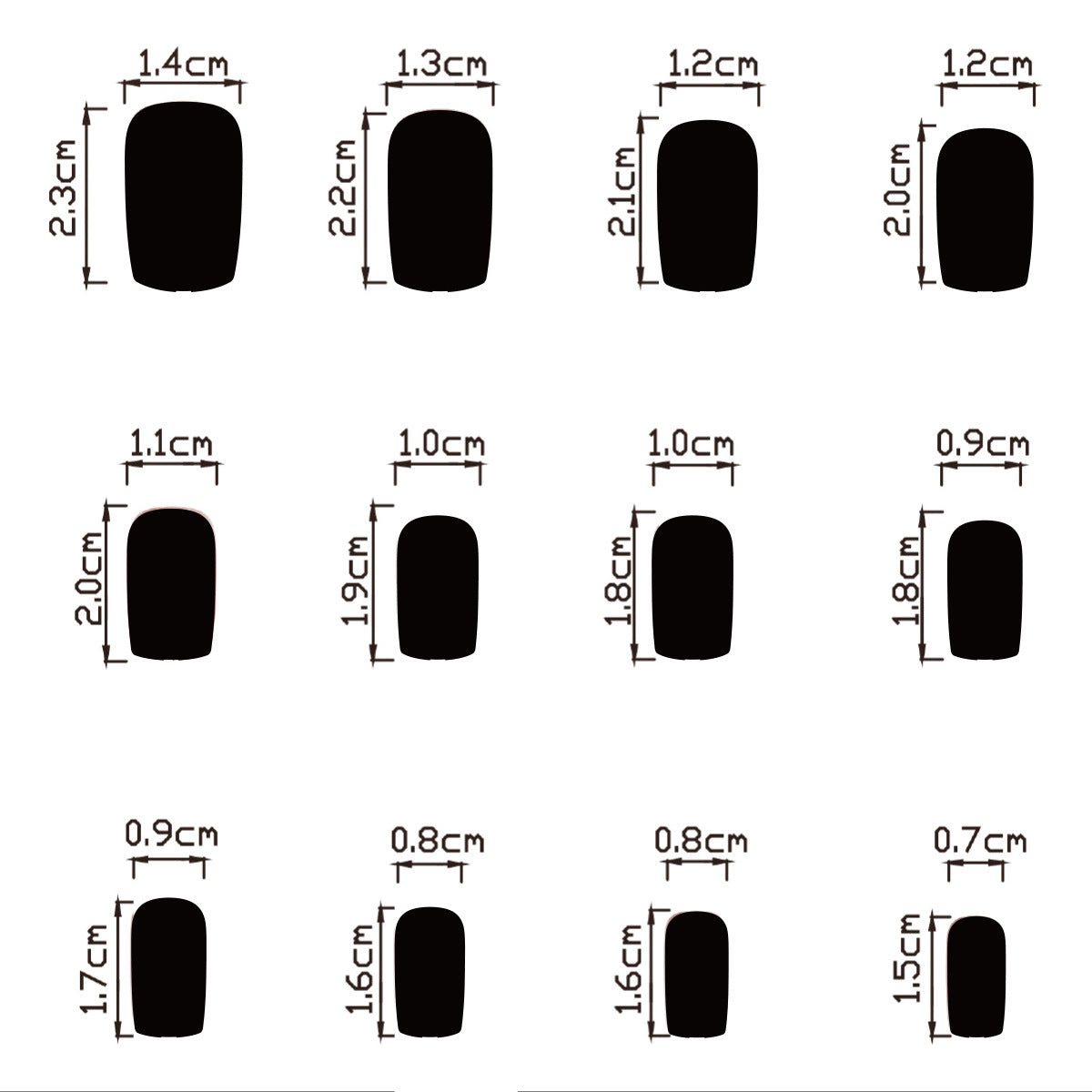 Press  on nail DJ-56