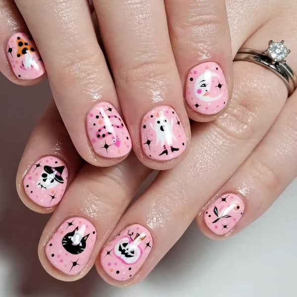 Halloween Instagram pink cute faces