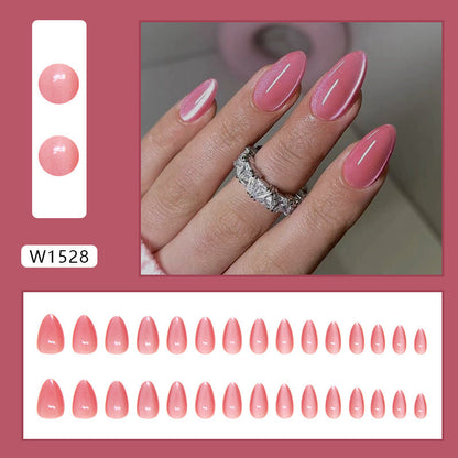 24Pcs press on nail W1528