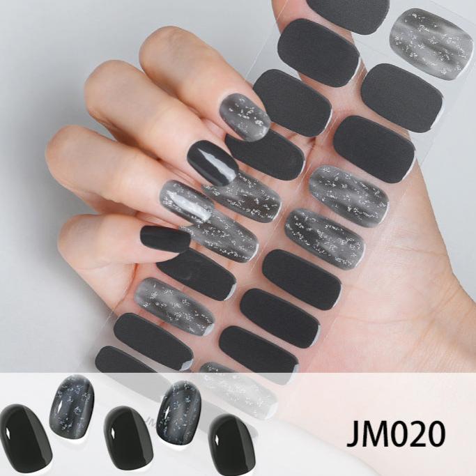 Semi-cured Gel Nail Strips JM020