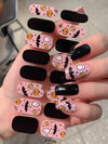 Halloween new nail wraps full stickers