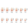 240 pieces of boxed ballet square fake nails