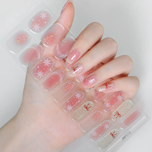 Semi-cured Gel Nail Stickers JM-173