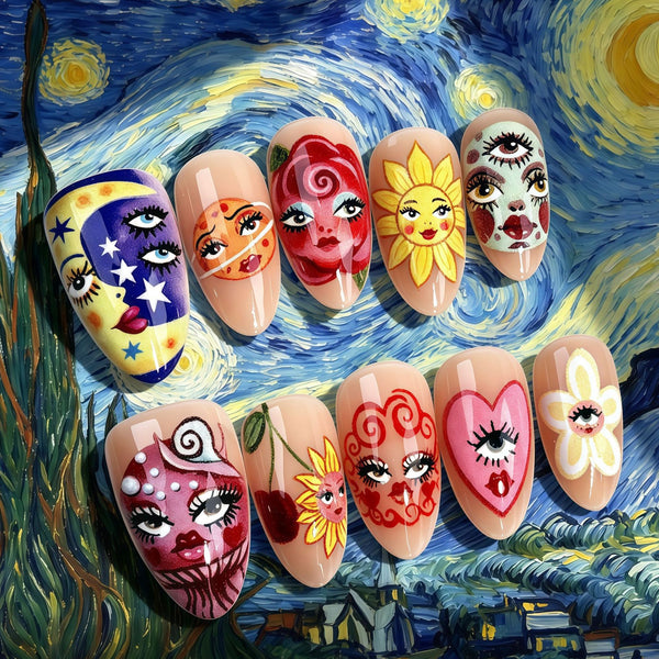 30Pcs Grotesque Face Painting