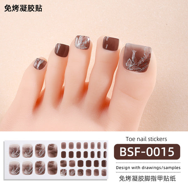 UV-free gel manicure sticker