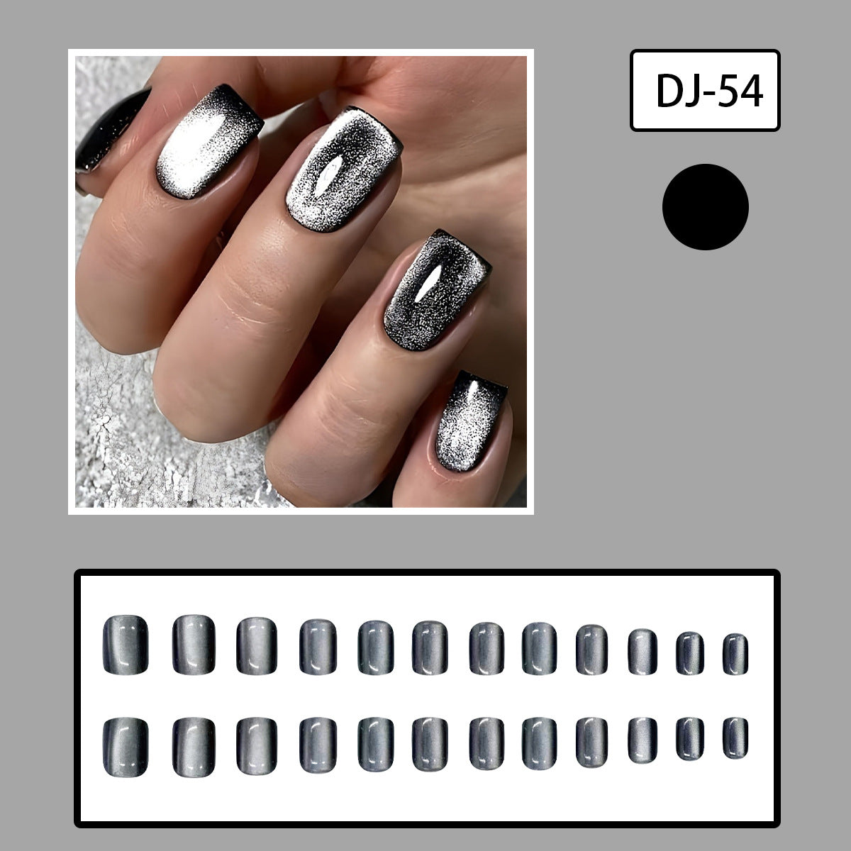 24pcs/Set Press On Nails DJ-54