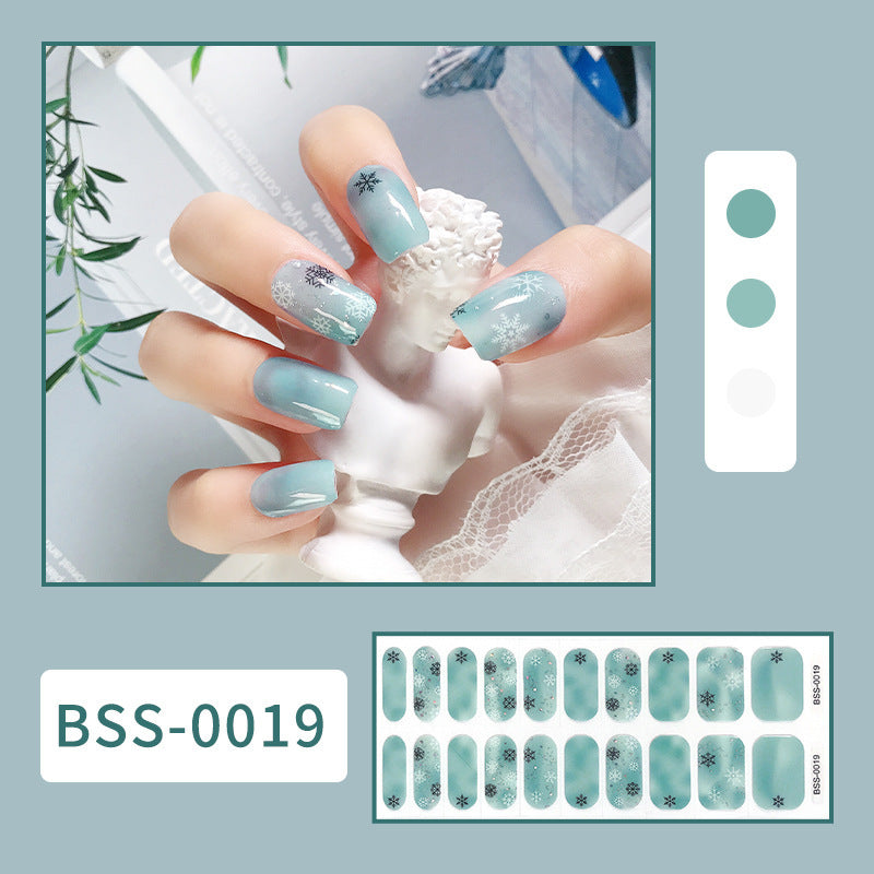 Semi-cured Gel Nail WrapsBSS-0019