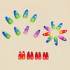 24pcs/Set Press On Nails Y1236