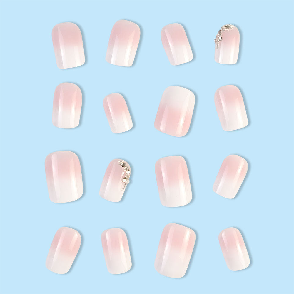 Gradient Jelly Powder Nail