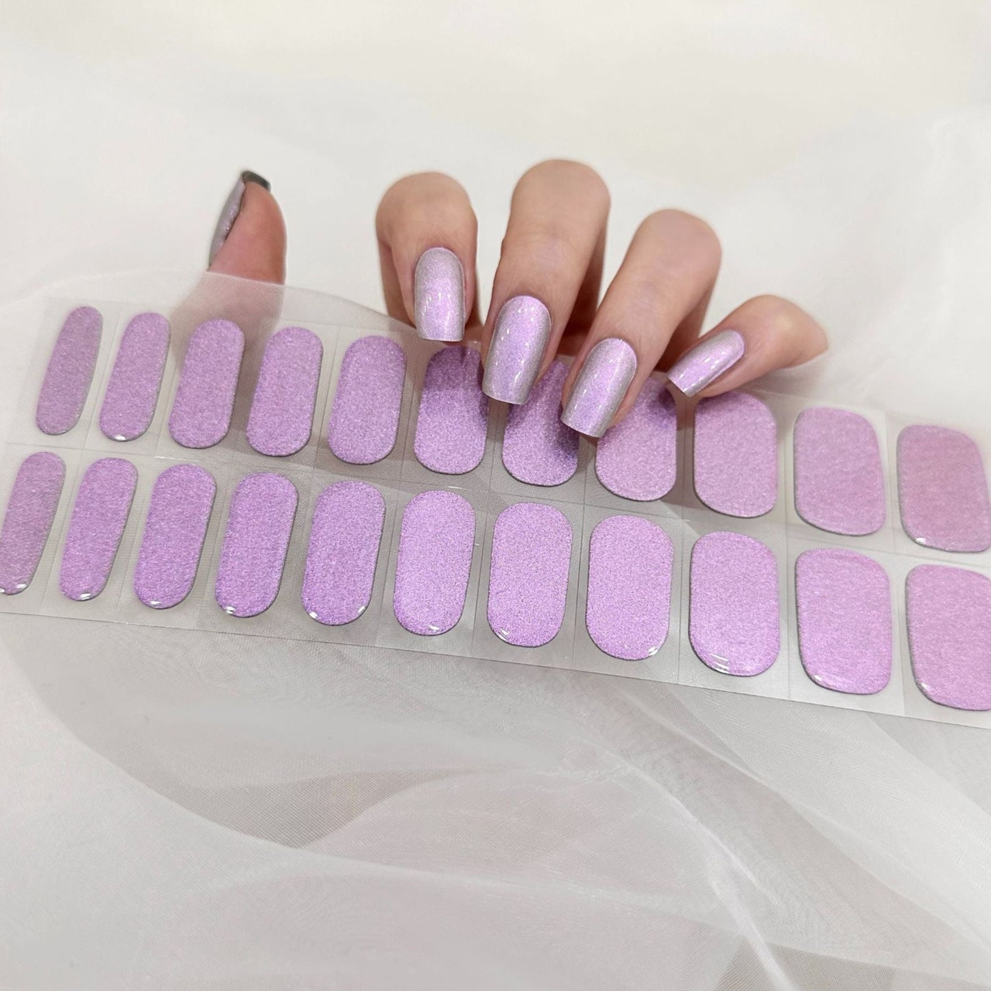 Semicured UV gel nail sticker kit GEL2003