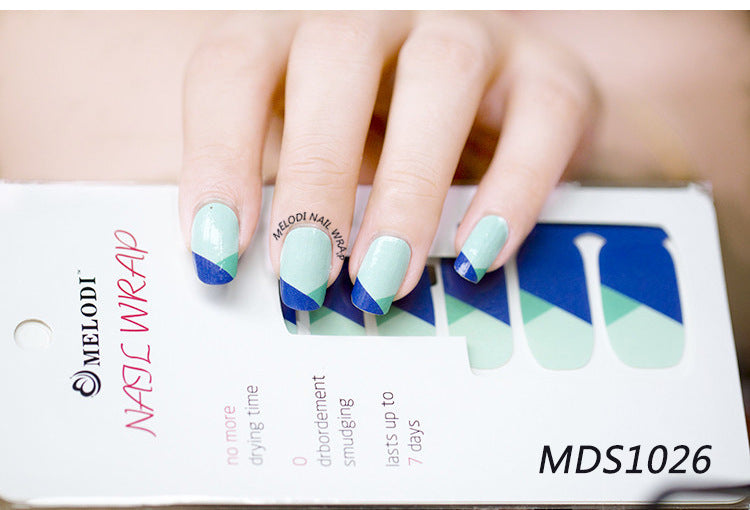 Nail wraps MDS1026