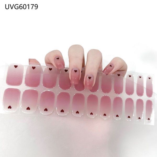 ins UV gel nail sticker UVG60179