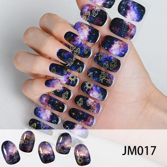 Semi-cured Gel Nail Strips JM017