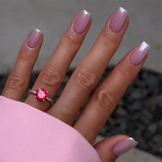 Short square false nail（Press on nail）