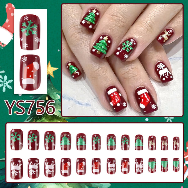 12 sizes/24 pcs press on nail