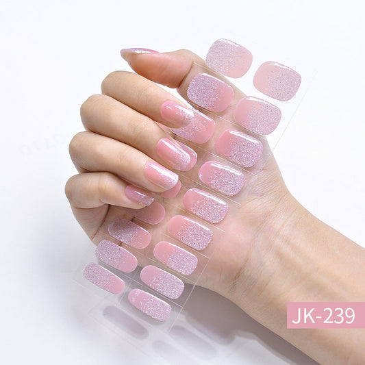 Semi-cured Gel Nail WrapsJK239