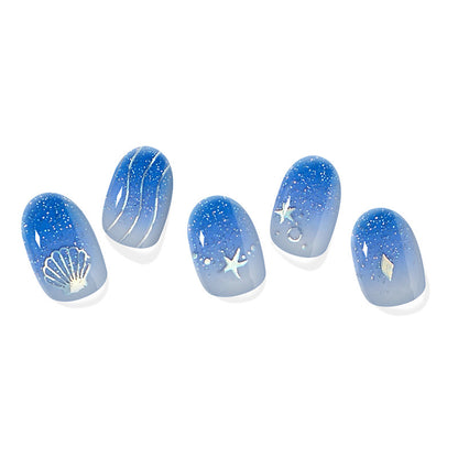 Semicured UV gel nail sticker kit JQ028