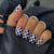 Halloween Press On Nail C399