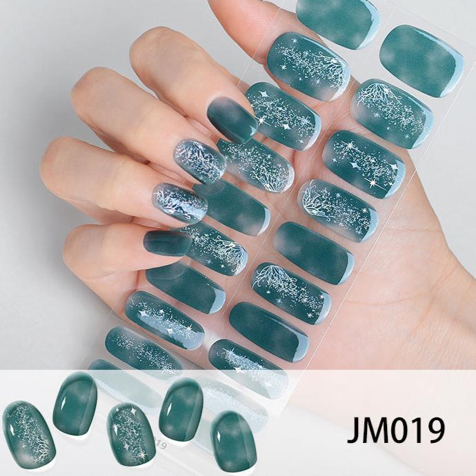 Semi-cured Gel Nail Strips JM019