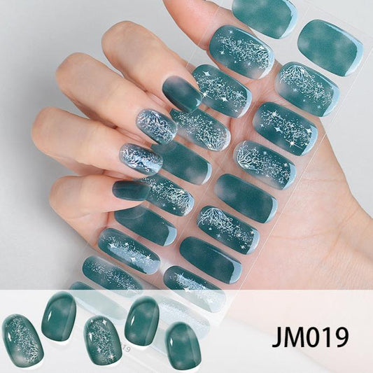 Semi-cured Gel Nail Strips JM019