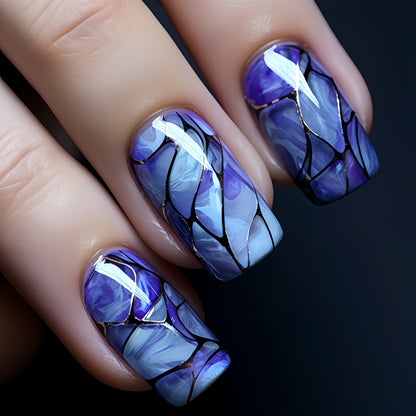 24pcs/Set Press On Nails