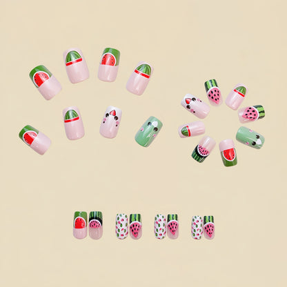 24pcs/Set Press On Nails