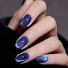 30 pieces of dark blue spar cat's eye