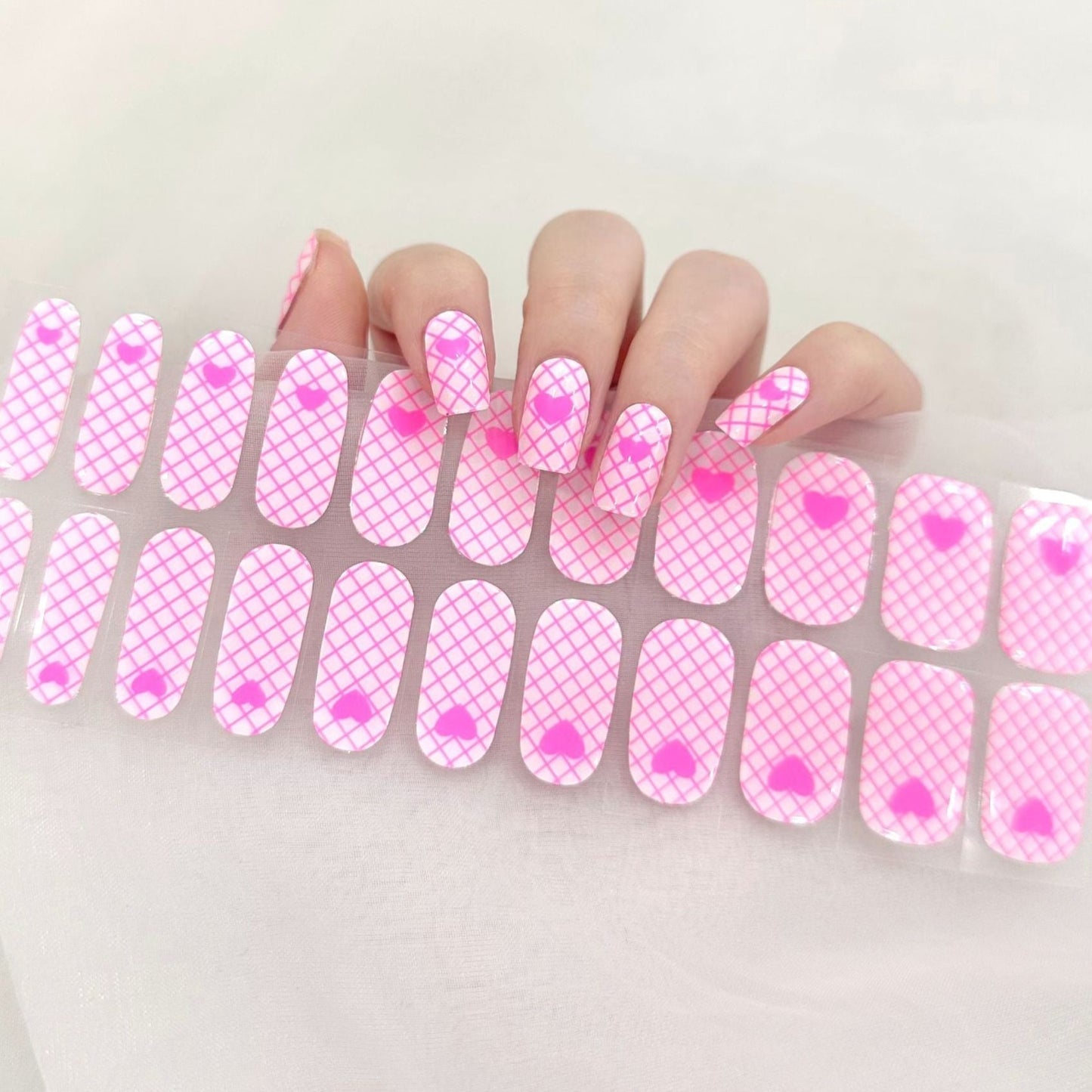 Semicured UV gel nail sticker kit UVG60061