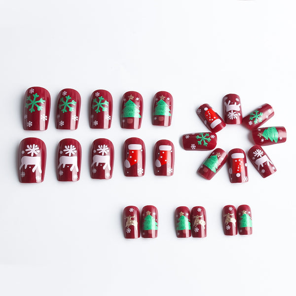 12 sizes/24 pcs press on nail