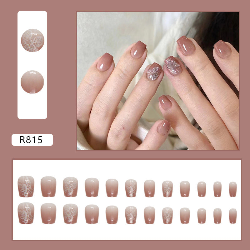 24Pcs press on nail R815