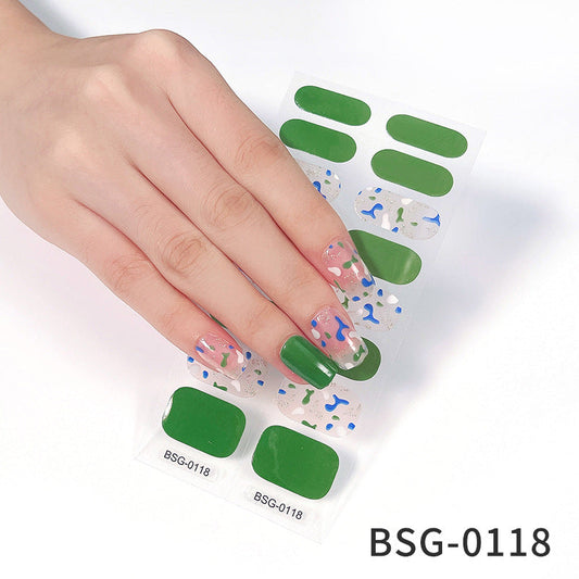 Semi-cured Gel Nail WrapsBSG-0118