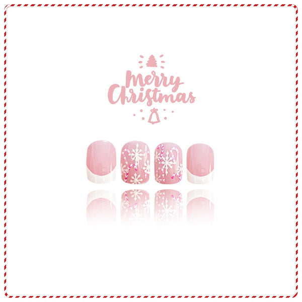 24pcs/Set Press On Nails JB984