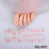 Bandes de vernis gel pour les pieds