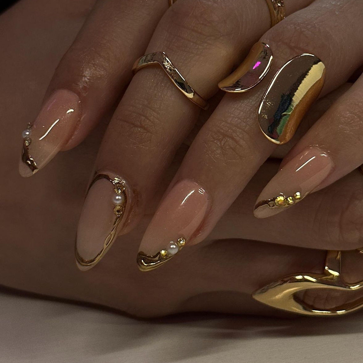 24pcs/Set Press On Nails