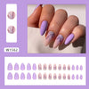 30 pieces of purple flowers