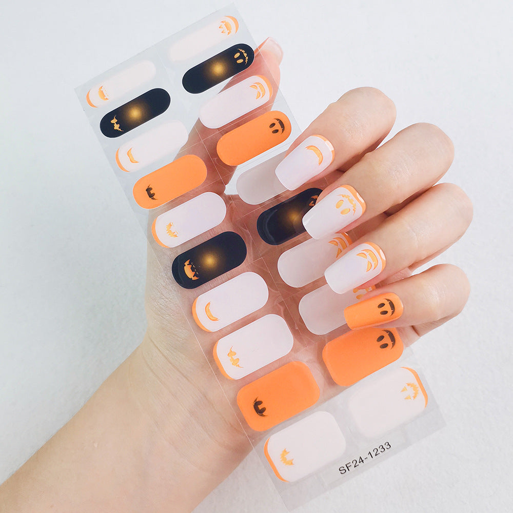 Semicured UV gel nail stickers SF21-1233