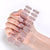 Semicured UV gel nail sticker kit JK211