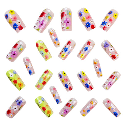 24pcs/Set Press On Nails