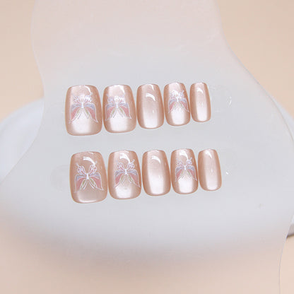 Cat Eye Wearing Nail Panel