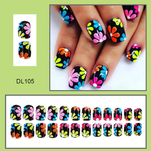 24pcs/Set Press On Nails
