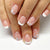 Cute flowers press on nail