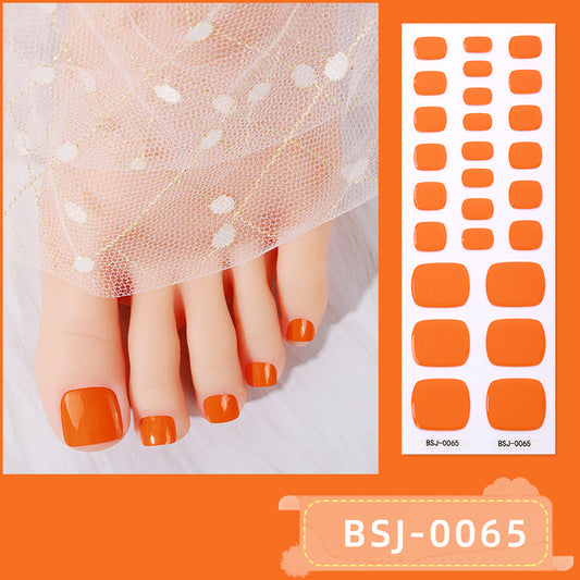 Pedicure Gel Nail Strips BSJ-0065