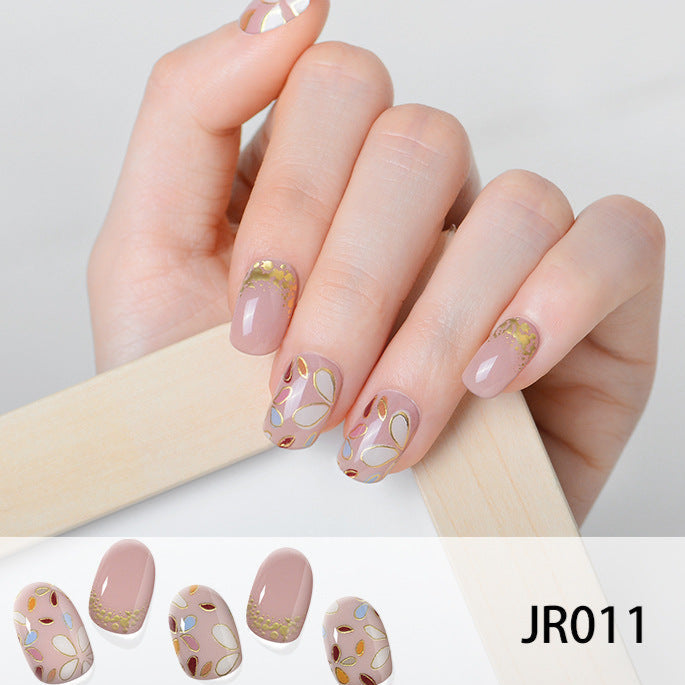 Semi-cured Gel Nail Strips JR011