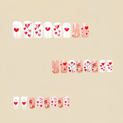 24pcs/Set Press On Nails